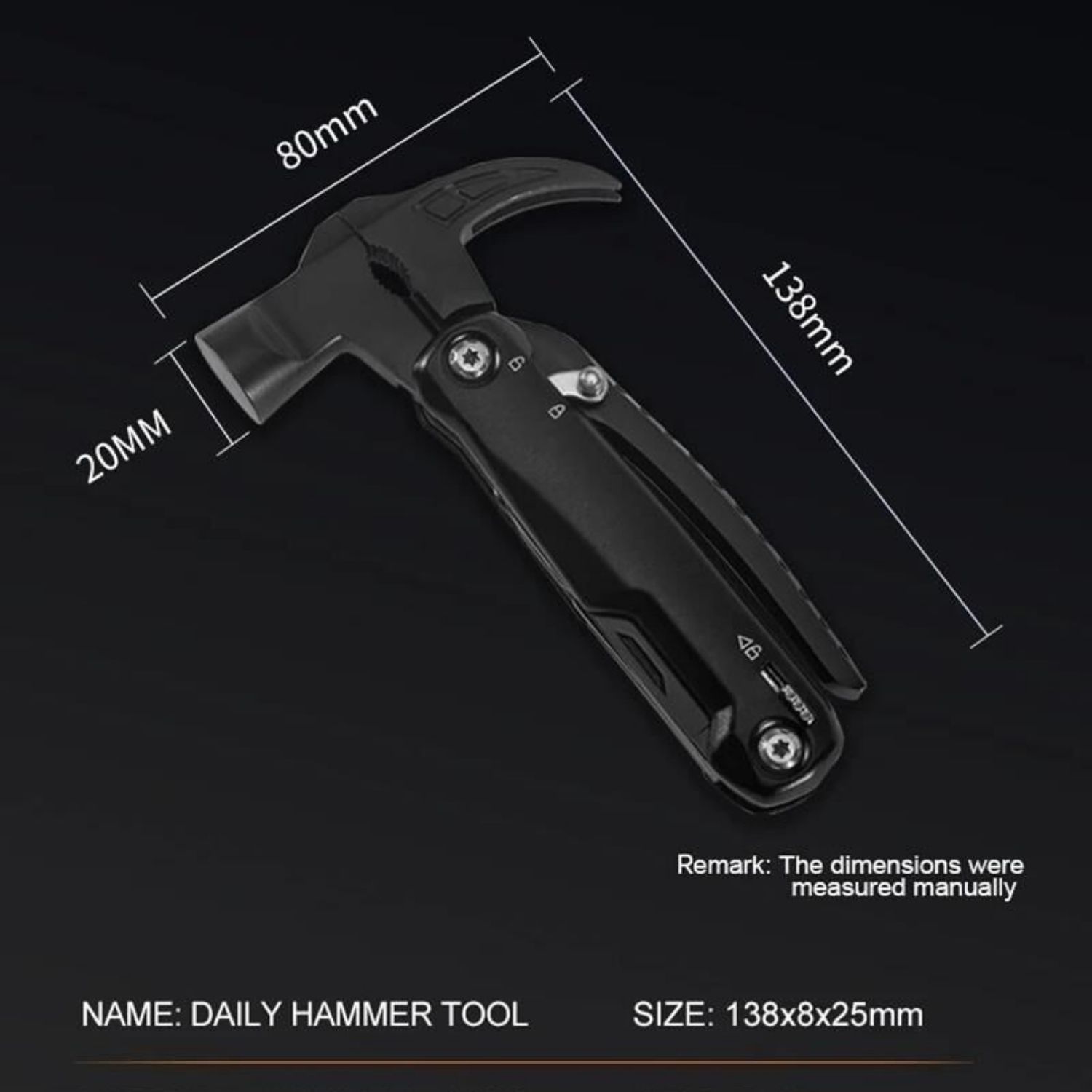Multi Tool Çekiç - Grand Harvest - GHK-PL105